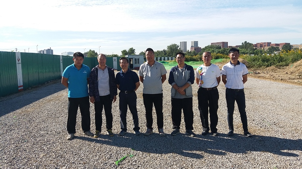 北京城建七公司台湖生态超疏水土施工便道